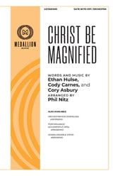 Christ Be Magnified SATB choral sheet music cover